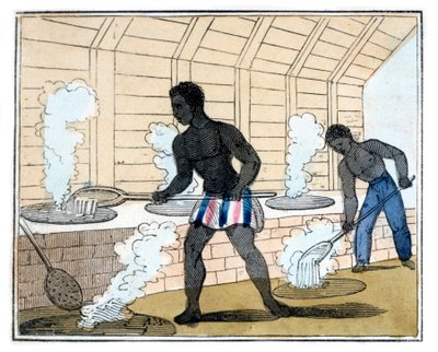 Ébullition et refroidissement du sucre, 1826 - Amelia Alderson Opie