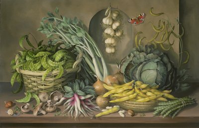 Ail et radis et un paon du jour, 1997 - Amelia Kleiser