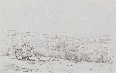 Approche en voiture de Bromley Hill, c.1803 - Amelia Long