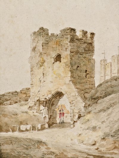 Deux soldats en service au château de Douvres - Amelia Long