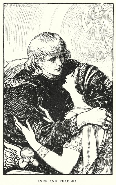 Aner et Phèdre - Amelia M. (attr.to) Bowerley or Bauerle