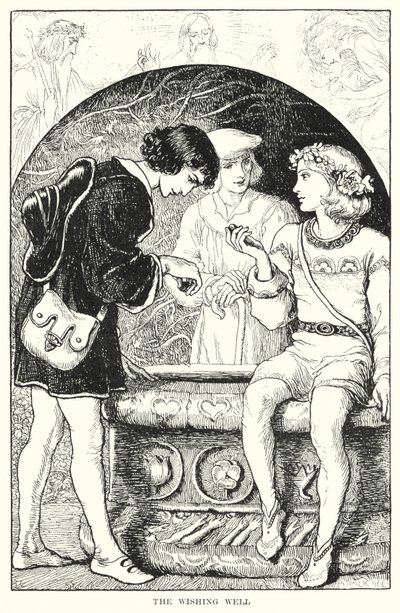 Le puits aux souhaits - Amelia M. (attr.to) Bowerley or Bauerle