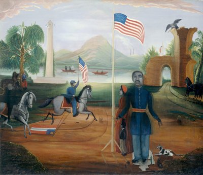 Allégorie de la liberté - American 19th Century