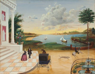 Quitter le manoir - American 19th Century