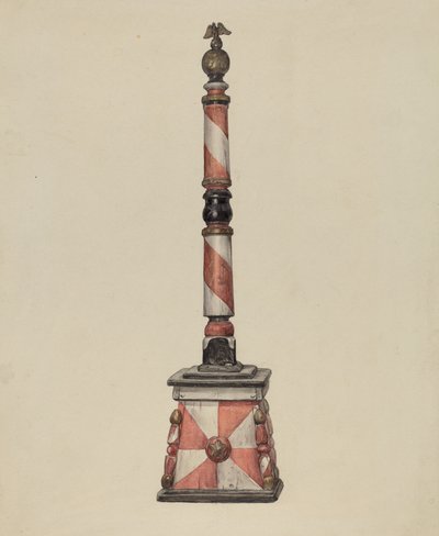 Barber Pole - American 20th Century
