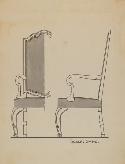 Chaise - American 20th Century