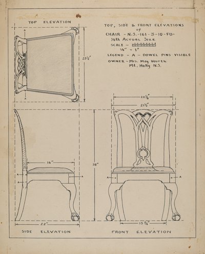 Chaise - American 20th Century