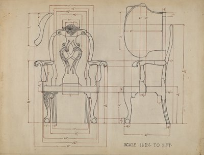 Chaise - American 20th Century
