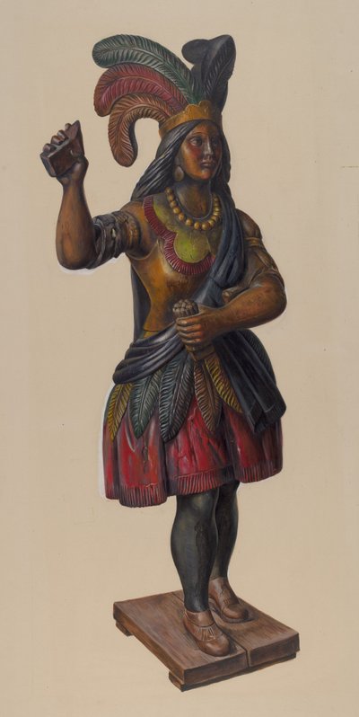 Indien de magasin de cigares - American 20th Century