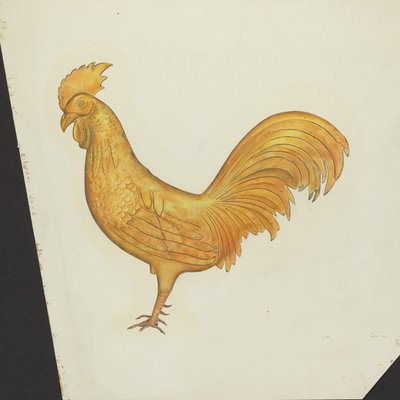 Girouette coq - American 20th Century