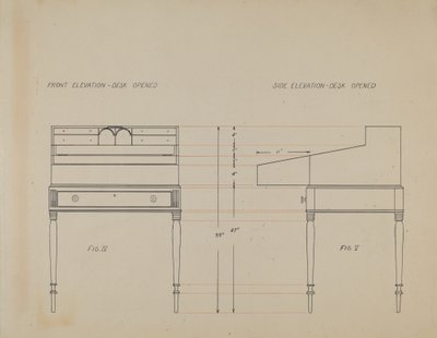 Bureau - American 20th Century