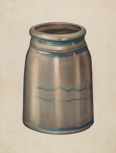 Pot en terre cuite - American 20th Century