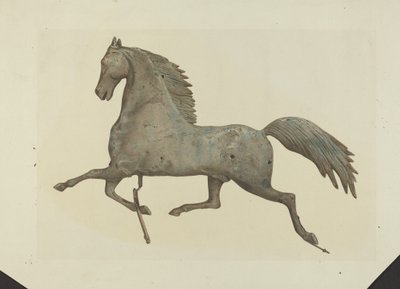 Girouette en forme de cheval - American 20th Century