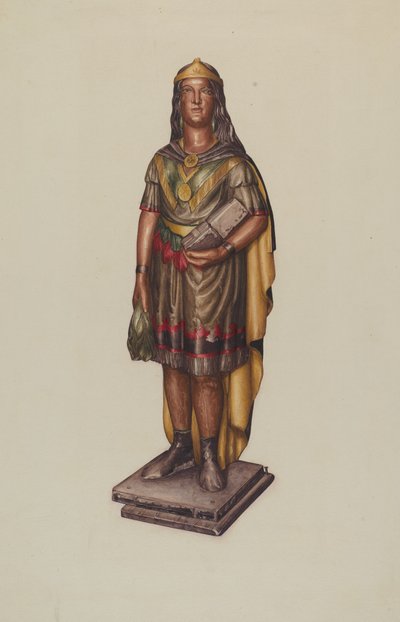 Figure indienne - American 20th Century