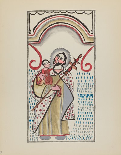 Planche 9 : Saint Joseph et l