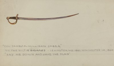 Sabre - American 20th Century