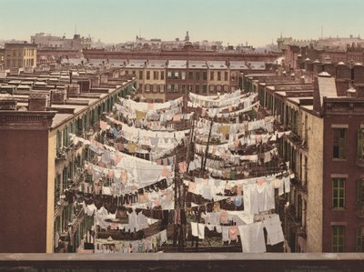 Une lessive du lundi, New York - American 20th Century, Detroit Photographic Company
