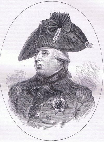 Le roi George III, illustration de l
