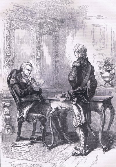 Lafayette et Washington, illustration de l