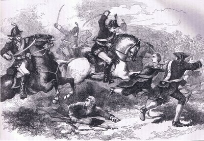 Déroute des recrues loyales, illustration de l