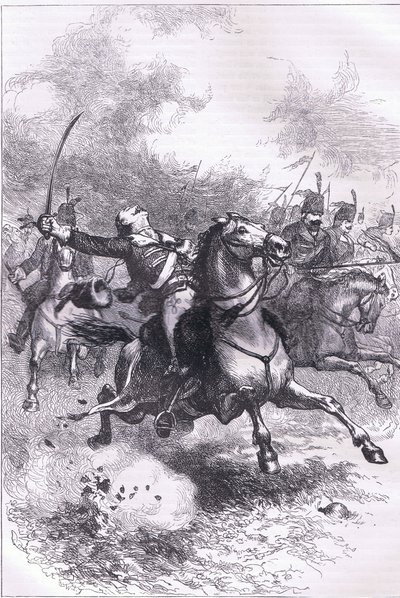 La charge de Pulaski, illustration de l
