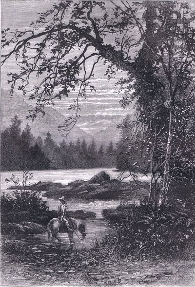 Vue de la Caroline du Nord, illustration de l