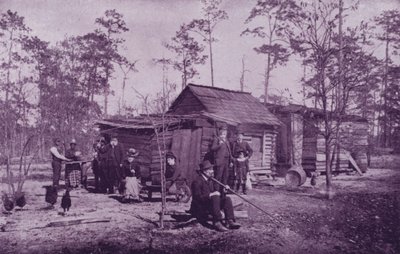 Un camp de tuberculeux, près du lac Worth, Floride - American Photographer (after)