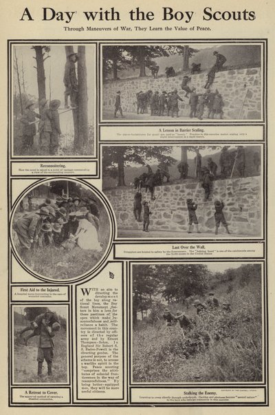Une journée avec les scouts - American Photographer (after)
