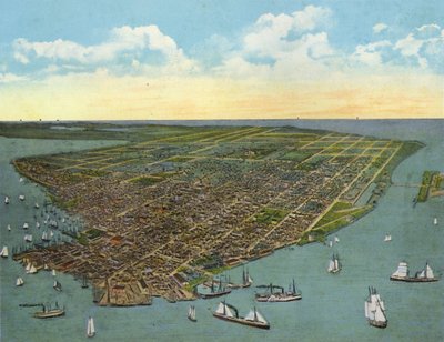 Vue aérienne, Key West, Floride - American Photographer (after)