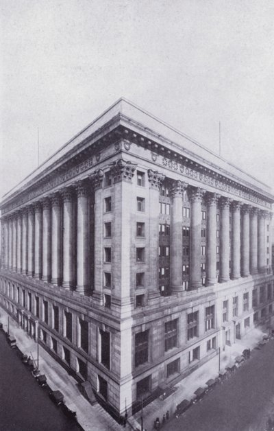 Chicago : Hôtel de ville et bâtiment du comté - American Photographer (after)