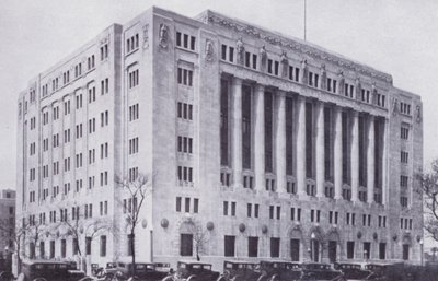 Chicago : Palais de justice du comté de Cook - American Photographer (after)