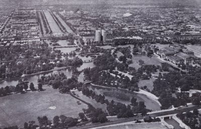 Chicago : Jackson Park et le Midway depuis les airs - American Photographer (after)