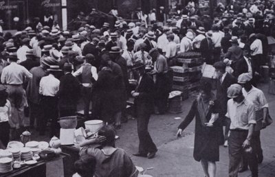 Chicago : Le Ghetto un jour de grande affluence - American Photographer (after)