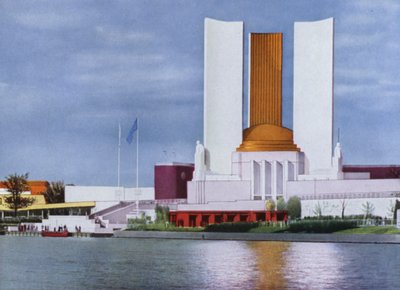 Exposition universelle de Chicago 1934 : Bâtiment du gouvernement des États-Unis - American Photographer (after)