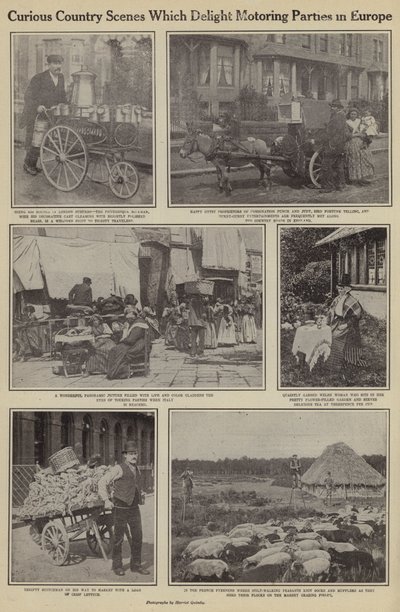 Scènes de campagne curieuses qui ravissent les groupes de motards en Europe - American Photographer (after)