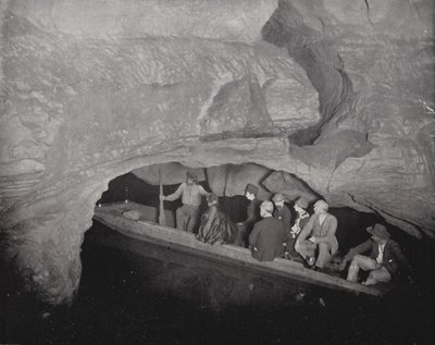 Rivière Echo, Mammoth Cave, Kentucky (photo n/b) - American Photographer (after)