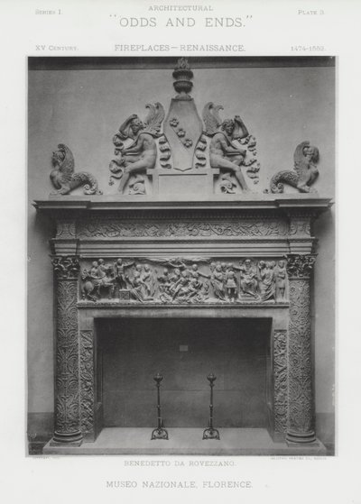 Cheminée : Museo Nazionale, Florence - American Photographer (after)