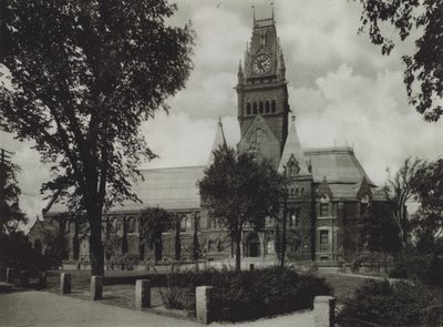 Université de Harvard : Memorial Hall (photo n/b) - American Photographer (after)