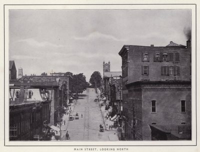Jamestown, NY : Main Street, vue vers le nord - American Photographer (after)