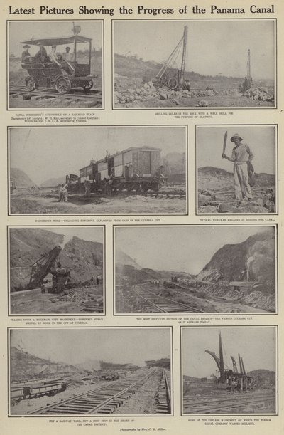 Dernières images montrant les progrès du canal de Panama - American Photographer (after)