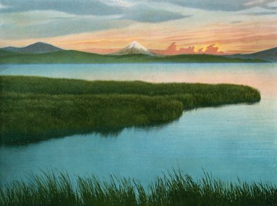 Mont McLaughlin depuis Upper Klamath Lake - American Photographer (after)