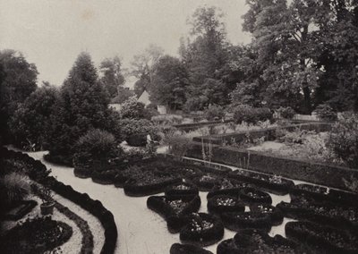 Mount Vernon : Jardin de fleurs - American Photographer (after)