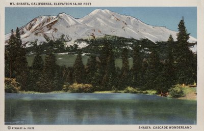 Mont Shasta, Californie, altitude 14 161 pieds - American Photographer (after)