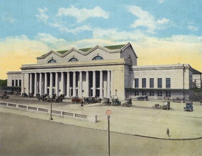 Nouveau bâtiment de la gare Union, Jacksonville, Floride - American Photographer (after)