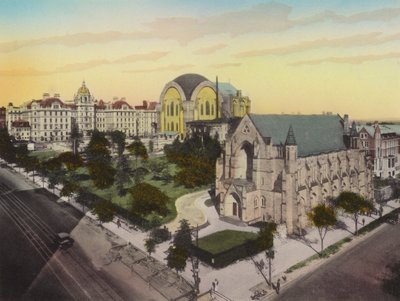 New York : Cathédrale Saint-Jean-le-Divin - American Photographer (after)