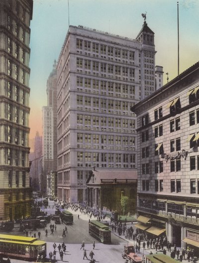 New York : St Paul Bldg ; Am Telephone and Telegraph ; Astor House - American Photographer (after)