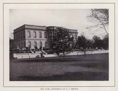 Newport, Rhode Island : Les Ormes, Résidence de E J Berwin - American Photographer (after)