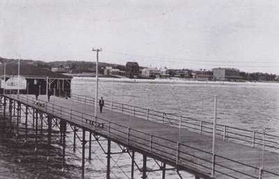 Old Orchard Beach, Maine : Vue depuis la jetée de l