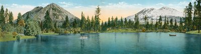 Panorama du Mont Shasta et Black Butte - American Photographer (after)