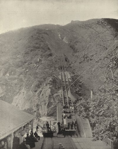 Chemin de fer de montagne de Pasadena, Californie - American Photographer (after)